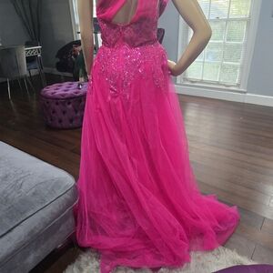 Stunning Hot Pink Gown